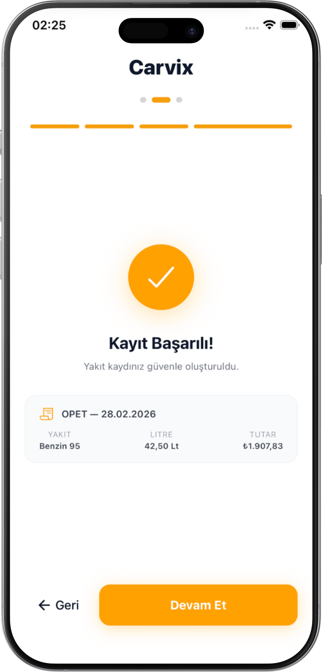 Fişinizin fotoğrafını çekin, saniyeler içinde kaydedin 3